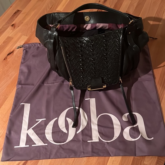 KOOBA buttery black leather bag with dust bag - Picture 10 of 10